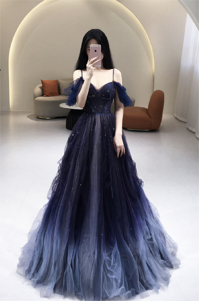 Long clearance ombre dress