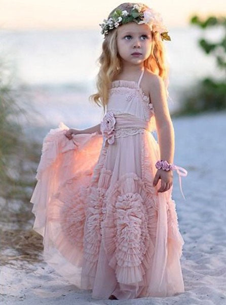 Chic flower 2024 girl dresses