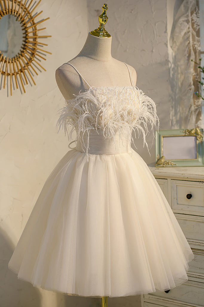 Spaghetti Straps Sweet Fairy Dress with Tulle Homecoming Dress Spaghetti Straps Sweet Fairy Dress with Tulle Homecoming Dress
