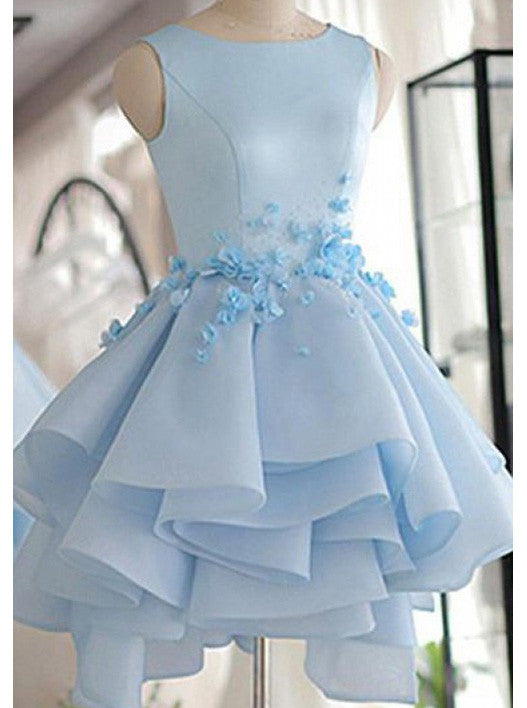 Buy Sky Blue Short Prom Dresses Puffy Ball Gown Homecoming Dress OM228 Buy Sky Blue Short Prom Dresses Puffy Ball Gown Homecoming Dress OM228