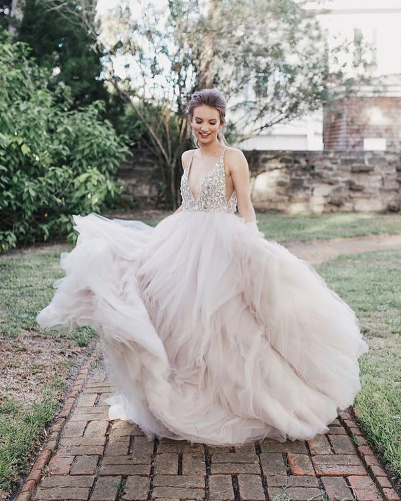 Beaded bodice ball store gown